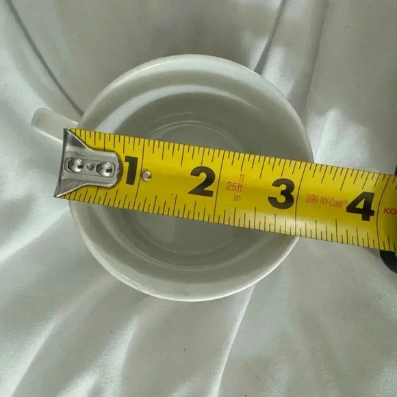 Vintage Goose Duck Bird Coffee Mug Cup Checkered Border 90’s Country Farmhouse - Picture 6 of 7